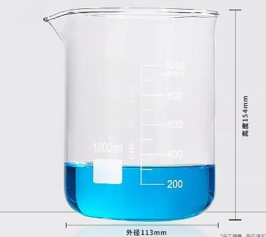 玻璃烧杯1000ml