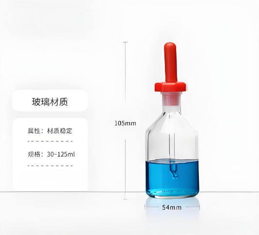 英式滴瓶(白色)125ml